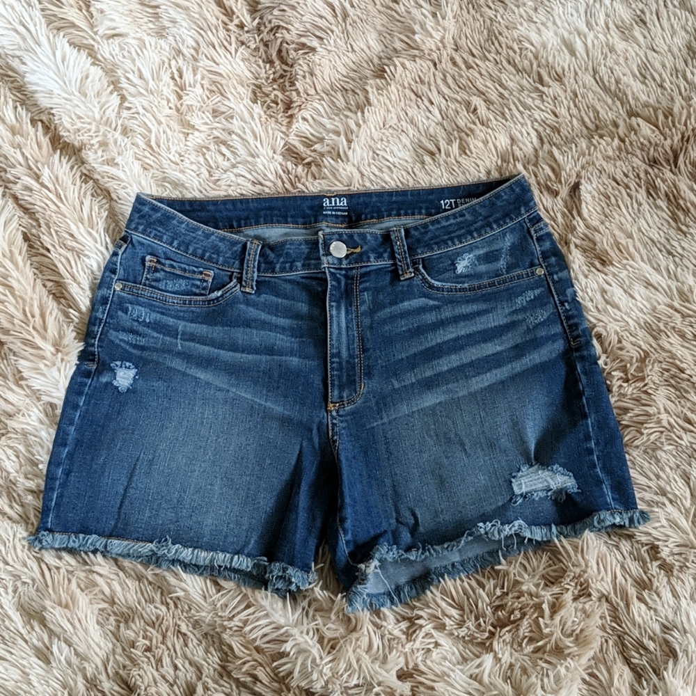 a.n.a denim shorts